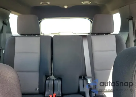 2014 Ford Explorer Police Interceptor из США, поврежденный, VIN 1FM5K8AR0EGC49663